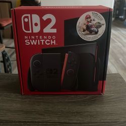 New Nintendo Switch 2 W/ Mariokart 