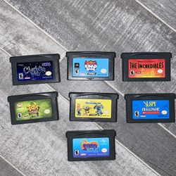 Game boy Advance Video Games 7 For Sale $60