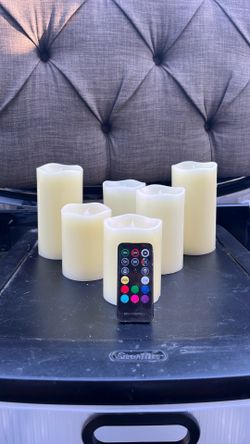 LED candles / multiple lighting options w remote