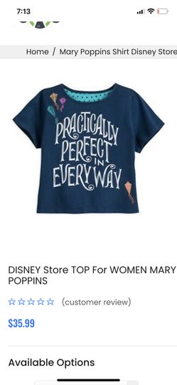 Disney Store Mary Poppins Top