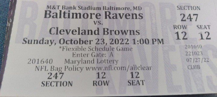 Ravens Tickets