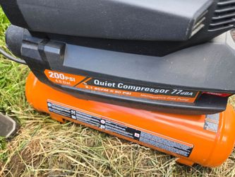 Ridgid compressor