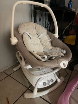 Joeie cinnamon 2 in 1 glider and rocker