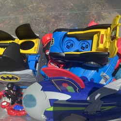 Batman Spider-Man Toys 