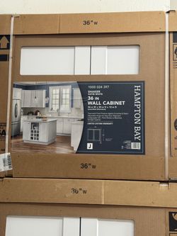 Hampton wall cabinet 36”