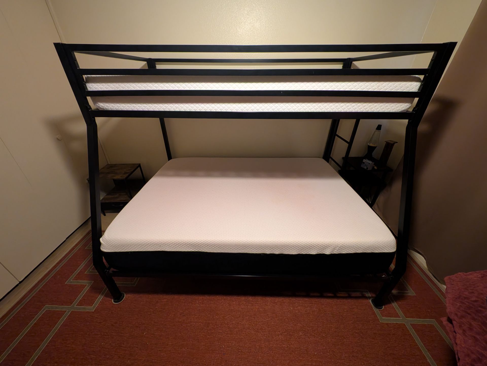 Bunk Bed WITH Memory Foam Mattresses