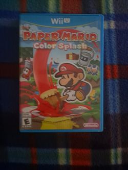 Paper Mario Color Splash Wii U