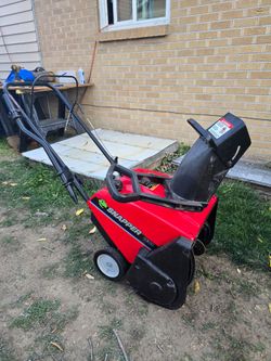 Snapper snowblower with electric start