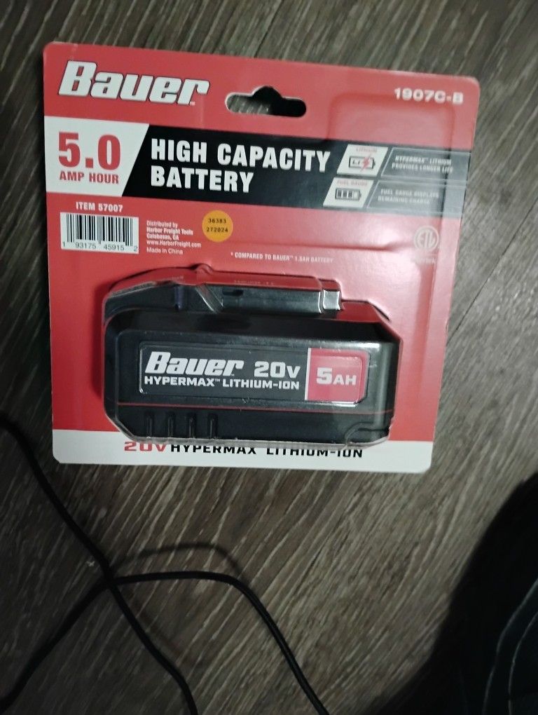 5.0 Amp Hour 20v Battery