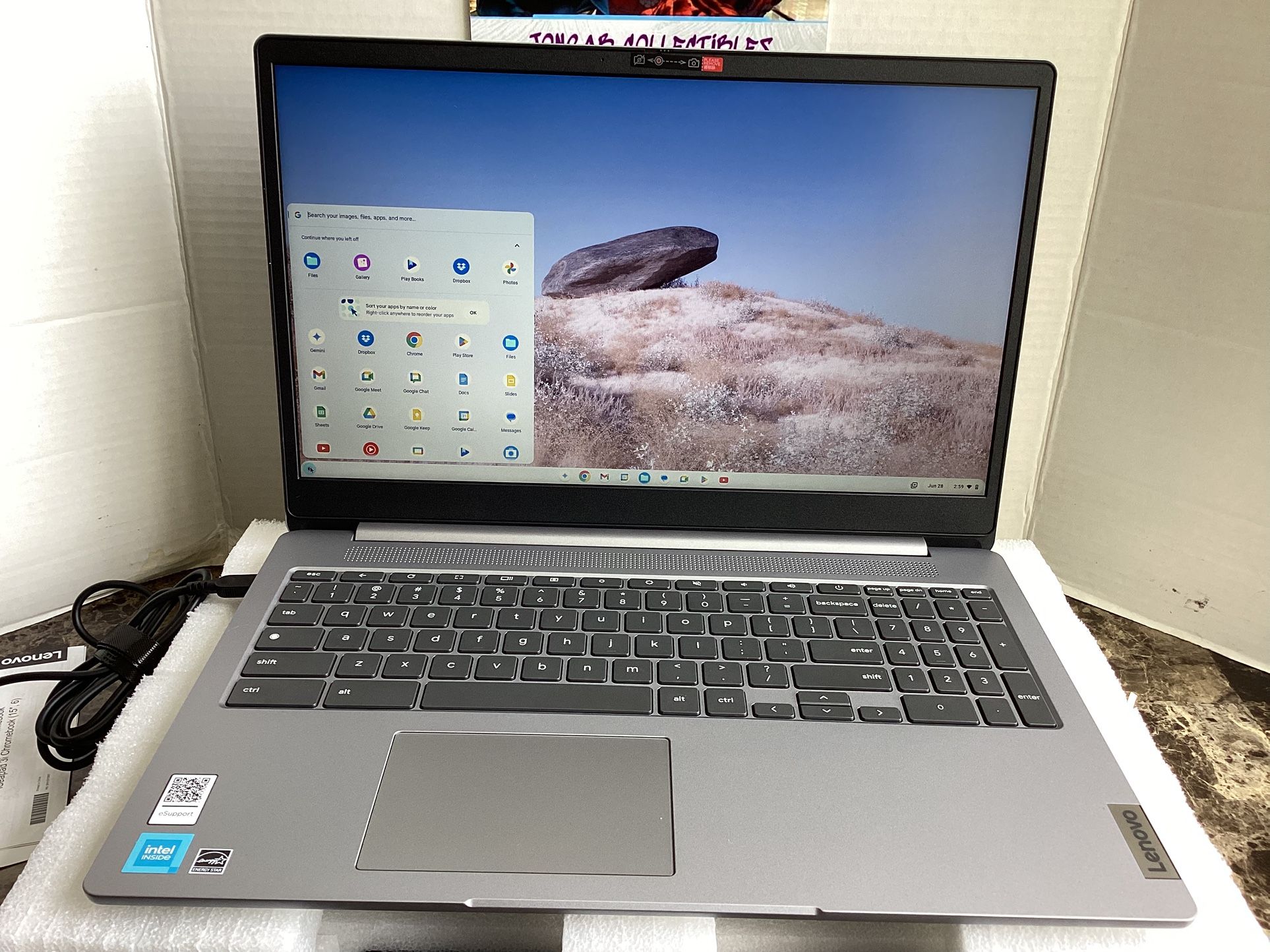 Lenovo Ideapad 3i Chromebook 15.6” Full HD Laptop (read Listing)