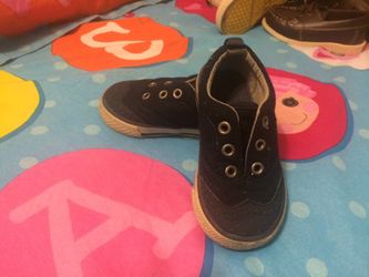 Baby gap blue loafers shoes