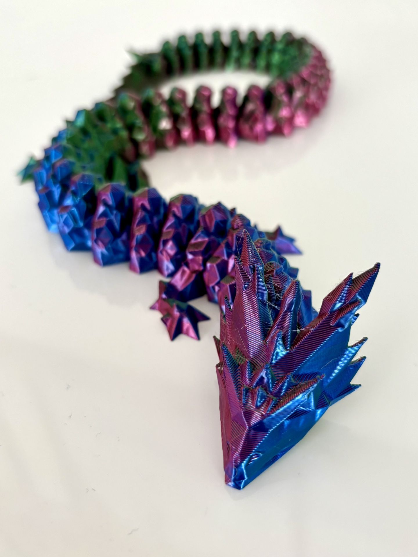 3D Printed Articulate Dragon