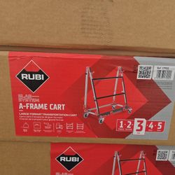 Rubi Slab System A Frame Cart
