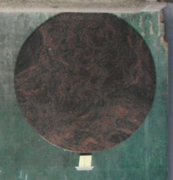 Granite Round Table Top – 3/4" Thick, 35 3/4”