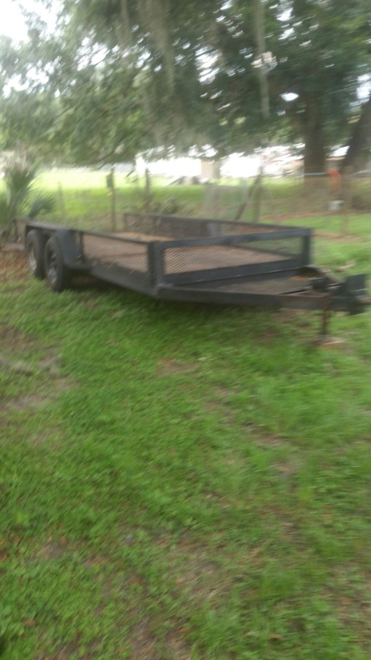 7 by 16 utility trailer