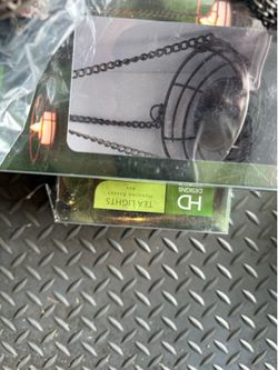 New-Garden Metal hanging tea light sets 4 or 8