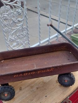 Vintage toy wagon