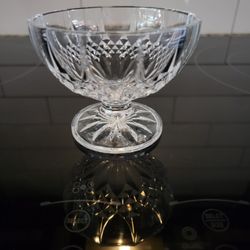 Crystal Footed Dessert Bowl 
