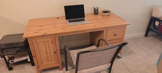IKEA Hemnes Desk with Storage — Moving, Must Go!
