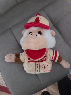 LOS ANGELES ANAHEIM "ANGELS" RALLY MONKEY PUPPET SEE DESCRIPTION