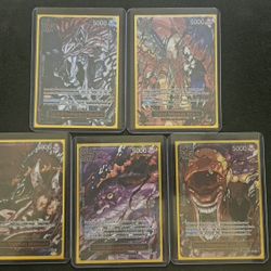 One Piece 5 Elders (Eng) Godpack Red Parallel 