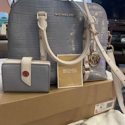 Michael Kors Handbag W/ Matching Wallet 