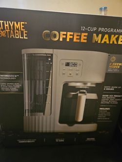 Thyme & Table 12-Cup Programmable Coffee Maker