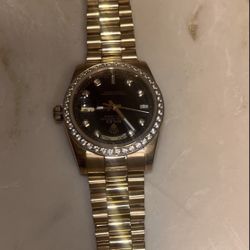 18k Sold Gold Rolex