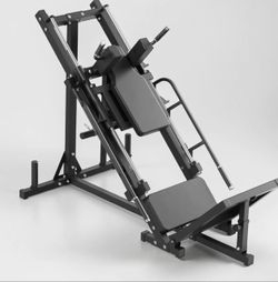 Dual function signature fitness leg press machine