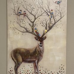 Deer Painting 🖼️ 