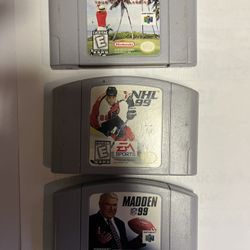 Nintendo 64 Game Lot 