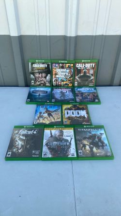 XBOX ONE GAMES $10 Each