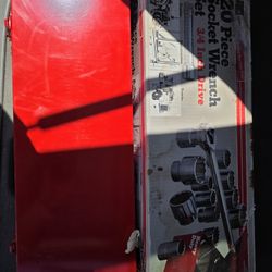 HEAVY DUTY SEARS CRAFTSMAN 3/4 INCH DRIVE  20 PIECE