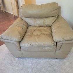 Tan Leather Chair
