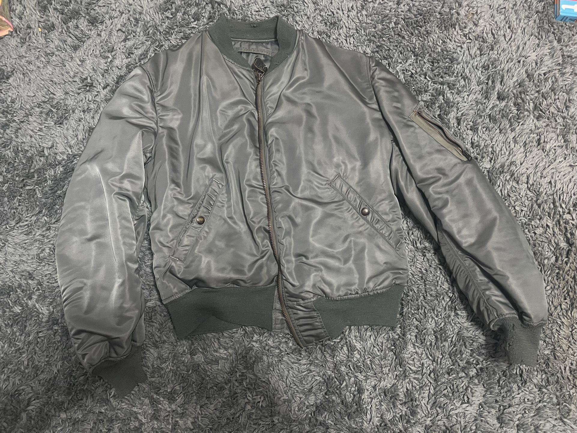 Large bomber jacket