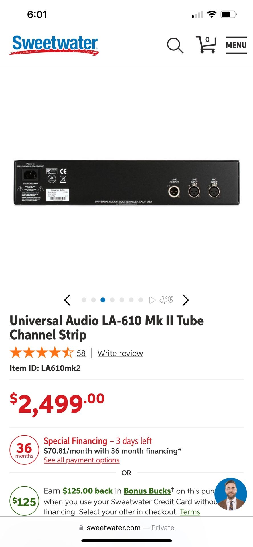 Universal Audio LA610