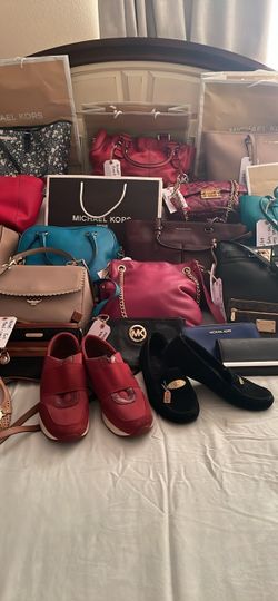Michael  Kors bags collection; purses, shoes and wallets