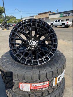 20” OFF ROAD WHEELS AND TIRES