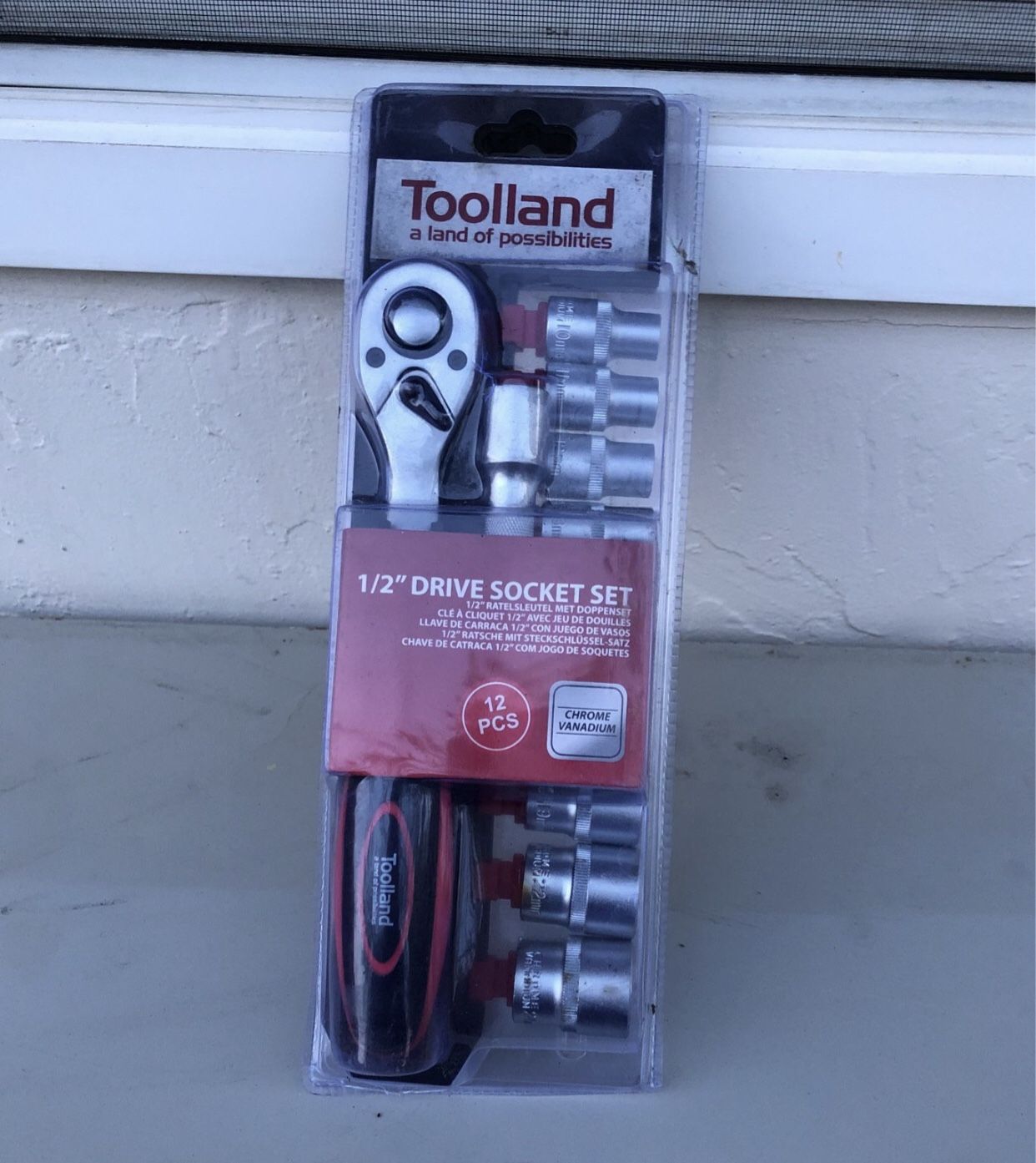 Rachet Tool Set 1/2” New For Getting Big Jobs Done Right