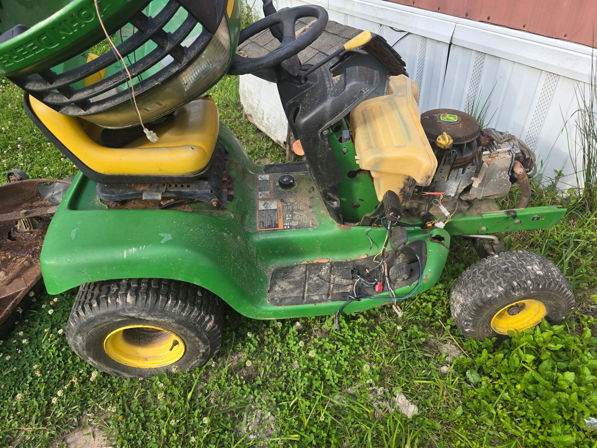 Lawn mower for parts