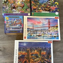 5 Puzzles For $25