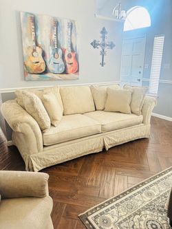 White couches