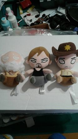The Walking Dead plushies