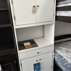Microwave Pantry Storage Cabinet 