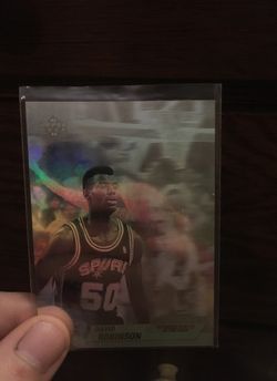 David Robinson upper deck holo foil