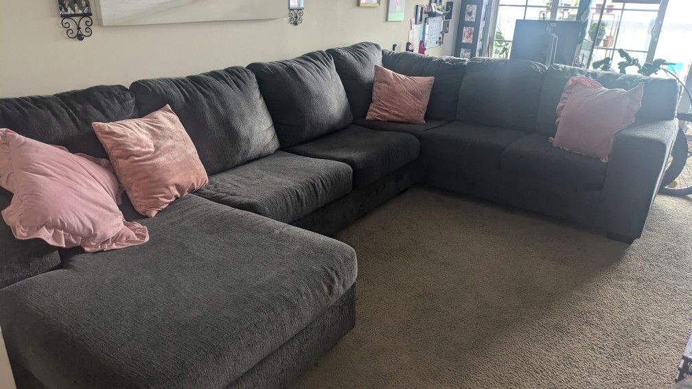 Large Grey Sectional