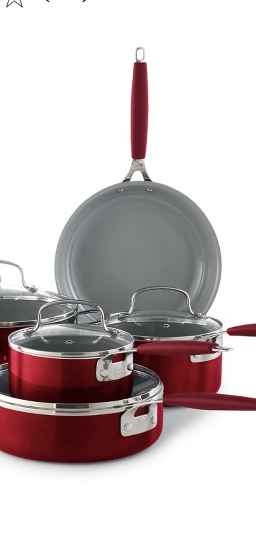 Cookware both Sets For $140.00