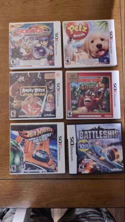 5 Games For Nintendo 3DS