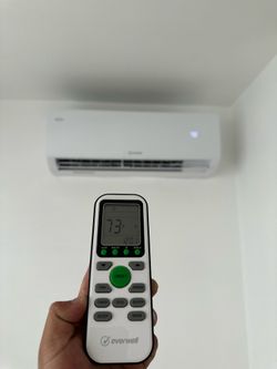 New mini split air conditioning