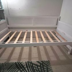 Single Bed Frame With Pull Out Drawers